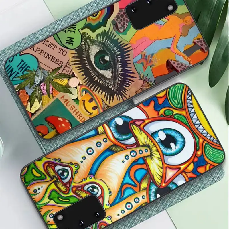 Trippy Mushrooms Eye Phone Case for Samsung S10 21 20 9 8 plus lite S20 UlTRA 7edge
Trippy Mushrooms Eye Phone Case for Samsung S10 21 20 9 8 plus lite S20 UlTRA 7edge