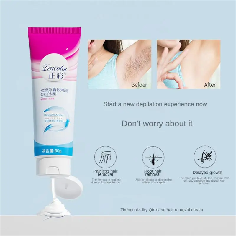 

Lasting Smooth Hair Growth Inhibitors Gentle Black Spot Free Depilatory Wax Easy Hair Removal Portable 1pcs Skin Care Refreshing