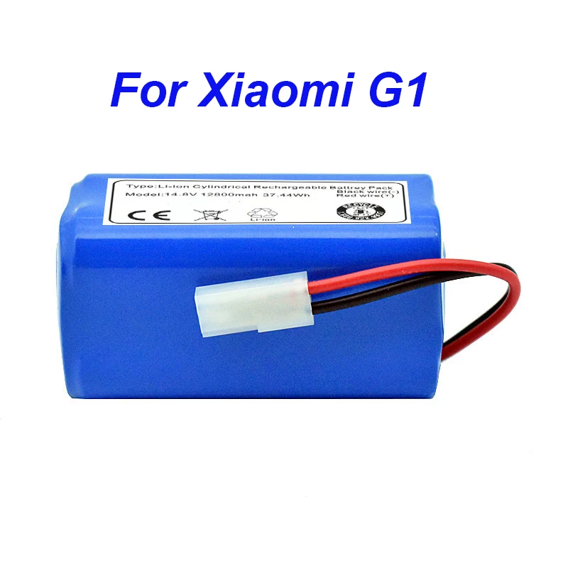 

100% New 14.8V 12800mAh Vacuum Battery for XiaoMi G1, For Panasonic MC-WRC53, For Phicomm X3, For FLYCO FC9601, FC9602 5.0