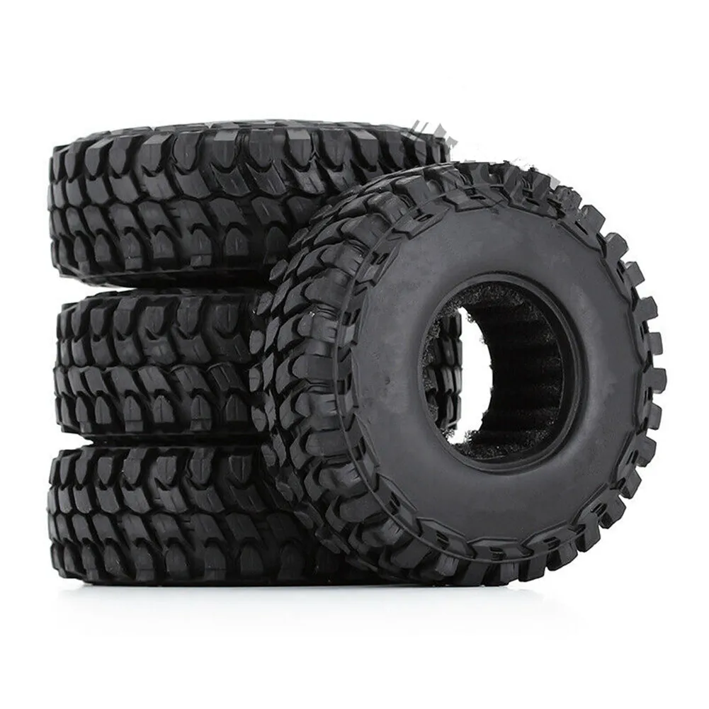 4Pack 1.0" Wheel Rubber Tires Tyres For Axial SCX24 Gladiator C10 1/24 RC Crawler Car Upgrade Accessories
4Pack 1.0" Wheel Rubber Tires Tyres For Axial SCX24 Gladiator C10 1/24 RC Crawler Car Upgrade Accessories