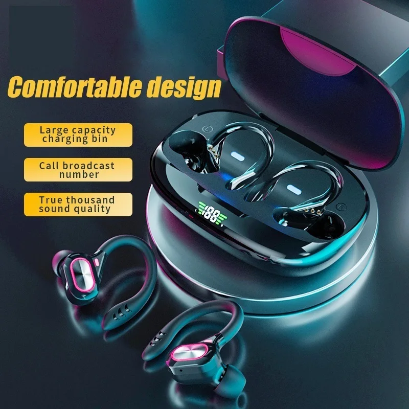 Xiaomi true Wireless Earbuds Bluetooth Earphones With Microphones Sport Ear Hook LED Display HiFi Stereo Waterproof Headsets
Xiaomi true Wireless Earbuds Bluetooth Earphones With Microphones Sport Ear Hook LED Display HiFi Stereo Waterproof Headsets