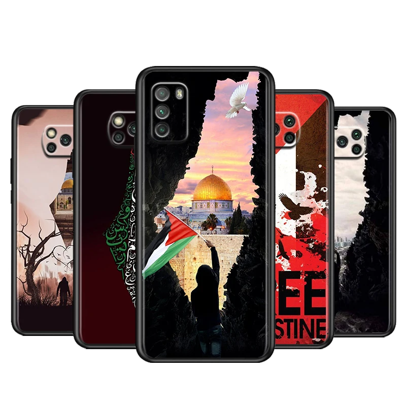 Карта Палестины Арабская для Xiaomi Poco X3 NFC M2 X2 F2 F3 GT M3 M4 F1 Pro Mi Play Mix 3 A3 A2 A1 Lite мягкий
