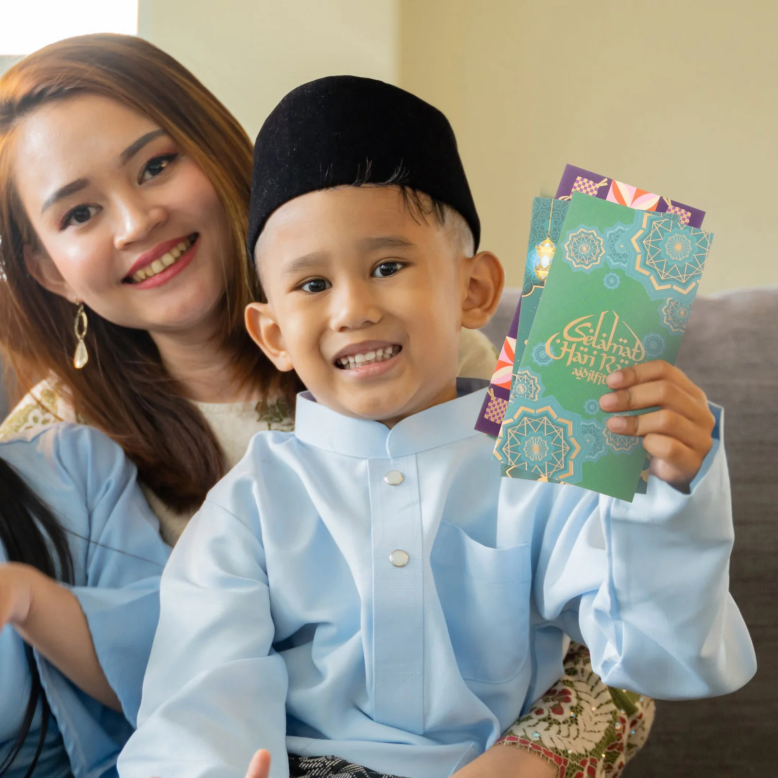 18Pcs Ramadan Holiday Invitation Unique Eid Mubarak Envelopes Eid Paper Envelopes for Holiday
18Pcs Ramadan Holiday Invitation Unique Eid Mubarak Envelopes Eid Paper Envelopes for Holiday