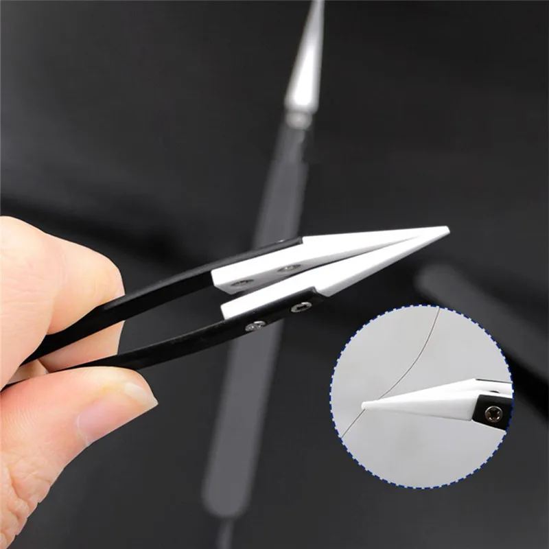 High Temperature Resistance Tweezers Repair Clamp Acid Alkali Corrosion Insulation Maintenance Holding Tool Ceramic Tweezers
High Temperature Resistance Tweezers Repair Clamp Acid Alkali Corrosion Insulation Maintenance Holding Tool Ceramic Tweezers