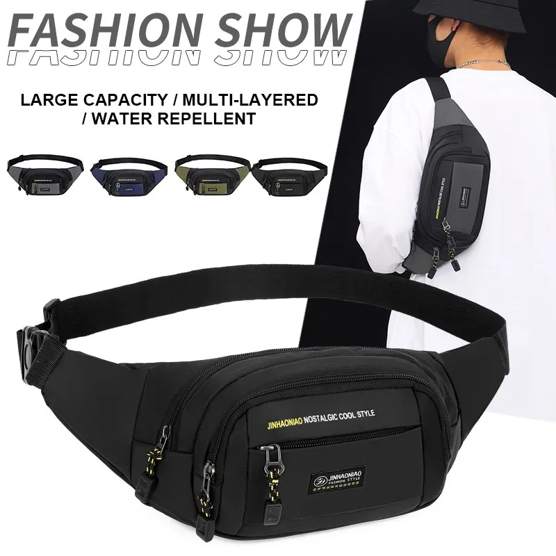 Multifunctional Men Chest Bag Multi Layer Design Waist Bags Large Capacity Mini Storage Bags Waterproof Crossbody Bags
Multifunctional Men Chest Bag Multi Layer Design Waist Bags Large Capacity Mini Storage Bags Waterproof Crossbody Bags