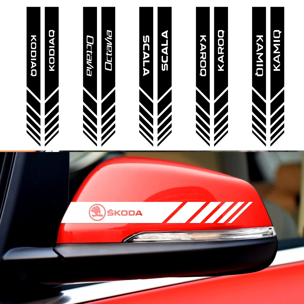 2pcs Car Side Rearview Mirror Decoration Sticker Body Decal For skoda octavia 3 2 a5 kodiaq rapid fabia Scala Kamiq Superb
2pcs Car Side Rearview Mirror Decoration Sticker Body Decal For skoda octavia 3 2 a5 kodiaq rapid fabia Scala Kamiq Superb