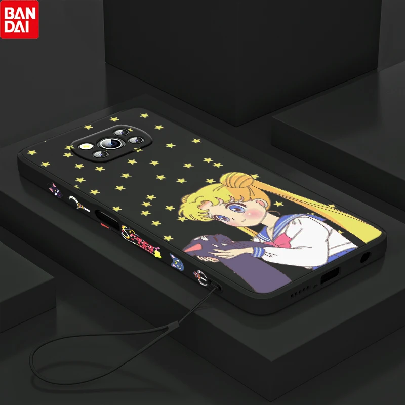 Cute Sailor Moon Girl For Xiaomi POCO X3 NFC F3 GT M4 M3 M2 Pro C3 X2 11 Ultra Silicone Liquid Left Rope Phone Case Coque Capa
Cute Sailor Moon Girl For Xiaomi POCO X3 NFC F3 GT M4 M3 M2 Pro C3 X2 11 Ultra Silicone Liquid Left Rope Phone Case Coque Capa