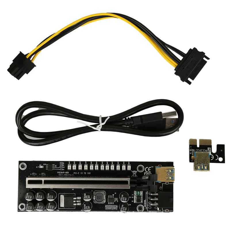 10Pcs/lot Pci-e 1x To 16x Graphics Card Extension Line V011 Pro Plus For Mining Machine Card Pci-e 1x To 16 X-ray
10Pcs/lot Pci-e 1x To 16x Graphics Card Extension Line V011 Pro Plus For Mining Machine Card Pci-e 1x To 16 X-ray