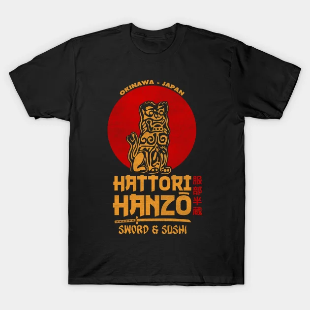 2021 Men/Women's Summer Black Street Fashion Hip Hop Hattori Hanzo Kill Bill T-shirt Cotton Tees Short Sleeve Tops
2021 Men/Women's Summer Black Street Fashion Hip Hop Hattori Hanzo Kill Bill T-shirt Cotton Tees Short Sleeve Tops