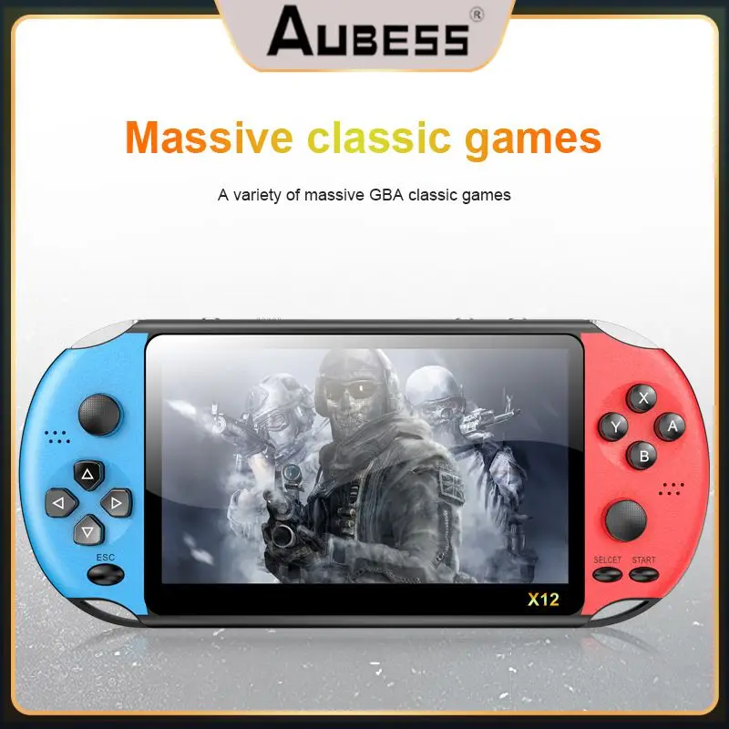 5.1 Inches Game Consoles 2500mah Game Controller 8gb Retro Game Video Player Support Tf Card Game Accessories 1000 Games
5.1 Inches Game Consoles 2500mah Game Controller 8gb Retro Game Video Player Support Tf Card Game Accessories 1000 Games