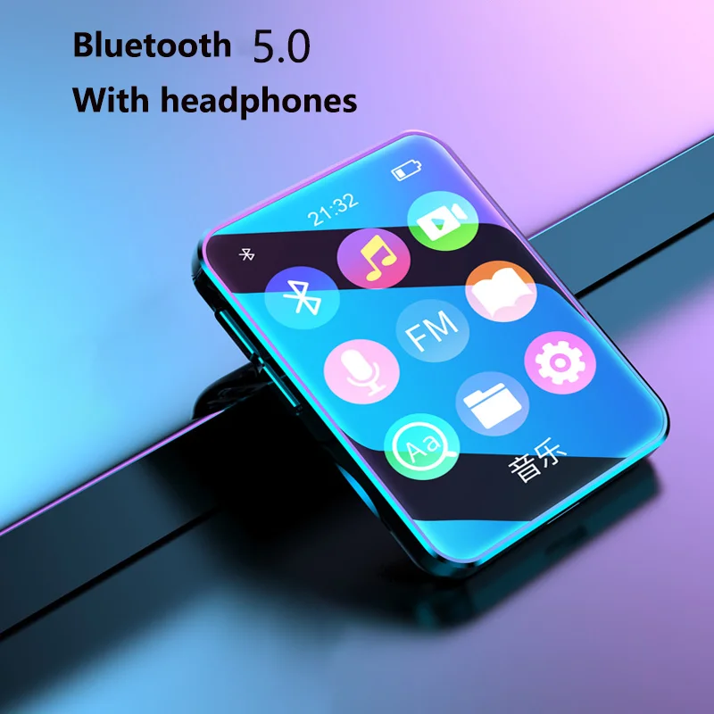 Bluetooth MP4-плеер с Полноразмерным сенсорным экраном, музыкальный плеер BT Walkman, новая книга, Mp3 видео плеер с наушниками
Bluetooth MP4-плеер с Полноразмерным сенсорным экраном, музыкальный плеер BT Walkman, новая книга, Mp3 видео плеер с наушниками
