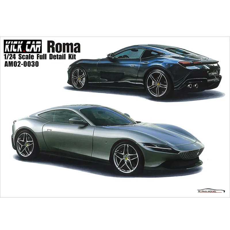 Модель Alpha AM02-0030 1/24 ROMA из Смоляного материала, собранная полная деталь, модель Trans-Kit, модель автомобиля, модель гражданского автомобиля
Модель Alpha AM02-0030 1/24 ROMA из Смоляного материала, собранная полная деталь, модель Trans-Kit, модель автомобиля, модель гражданского автомобиля