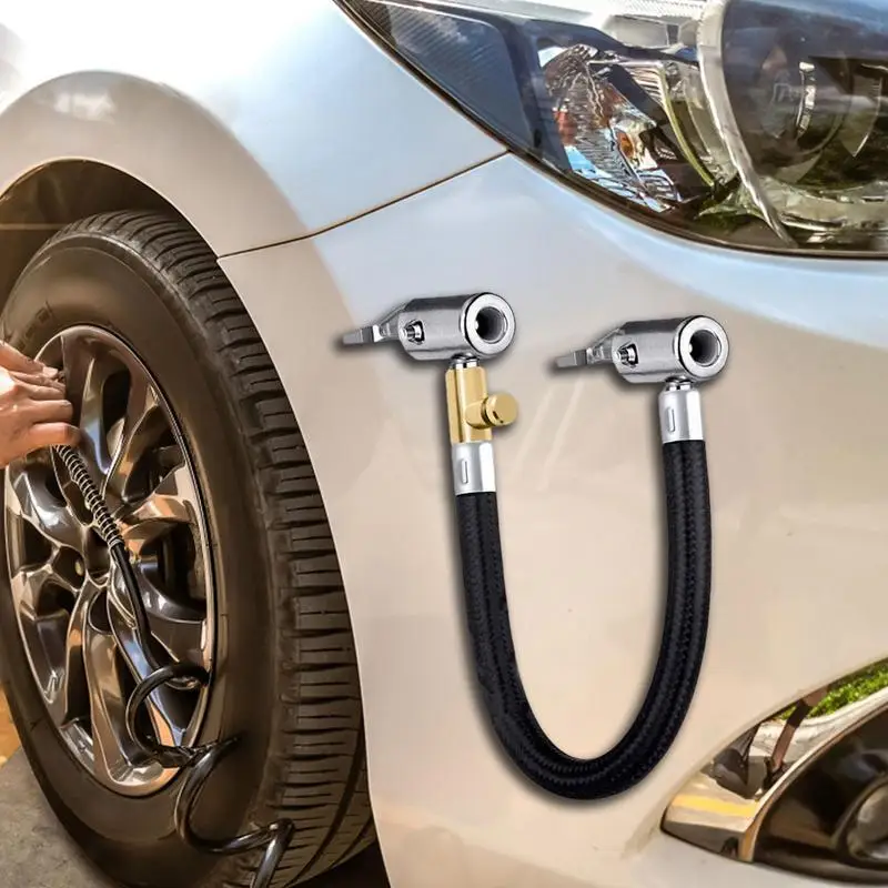 Car Tire Air Inflator Hose Rubber Air Hose For Air Compressor Easy To Use Quick Inflation Chuck Hose Automobiles Accessories
Car Tire Air Inflator Hose Rubber Air Hose For Air Compressor Easy To Use Quick Inflation Chuck Hose Automobiles Accessories