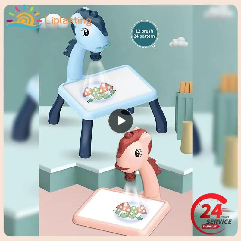 24 Kinds Kids Projection Drawing Board Early Science Education Drawing Projector Desktop Cartoon Drawing Game Children Gift
24 Kinds Kids Projection Drawing Board Early Science Education Drawing Projector Desktop Cartoon Drawing Game Children Gift