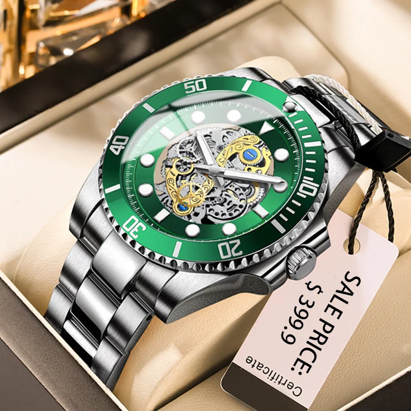 2023 New Luxury Men Wristwatch Waterproof Luminous Date Week Watch For Man Stainless Steel Men's Watches Quartz Male Clock Sport
2023 New Luxury Men Wristwatch Waterproof Luminous Date Week Watch For Man Stainless Steel Men's Watches Quartz Male Clock Sport