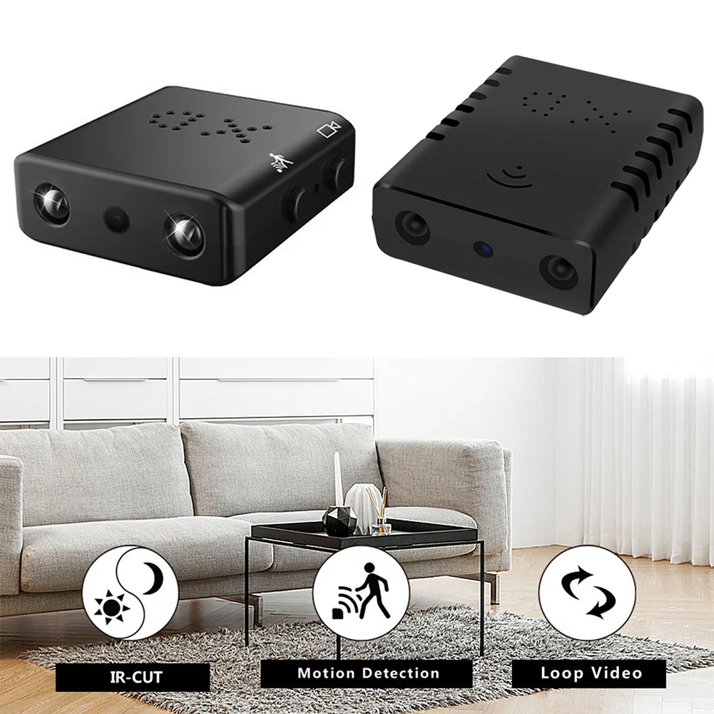 Mini Secret Camera Full HD 1080P Home Security Camcorder Night Vision Micro Cam Motion Detection Video Voice IR Recorder
Mini Secret Camera Full HD 1080P Home Security Camcorder Night Vision Micro Cam Motion Detection Video Voice IR Recorder