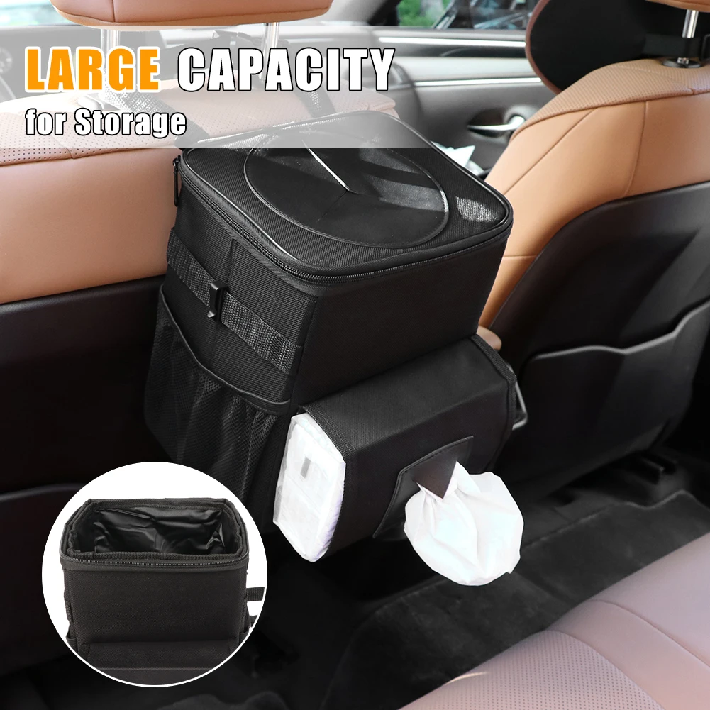 Car Trash Can Waterproof Trash Bin Multifunction Car Bin Seat Back Closeable Garbage Dump Auto Organizer for Car Accessories
Car Trash Can Waterproof Trash Bin Multifunction Car Bin Seat Back Closeable Garbage Dump Auto Organizer for Car Accessories