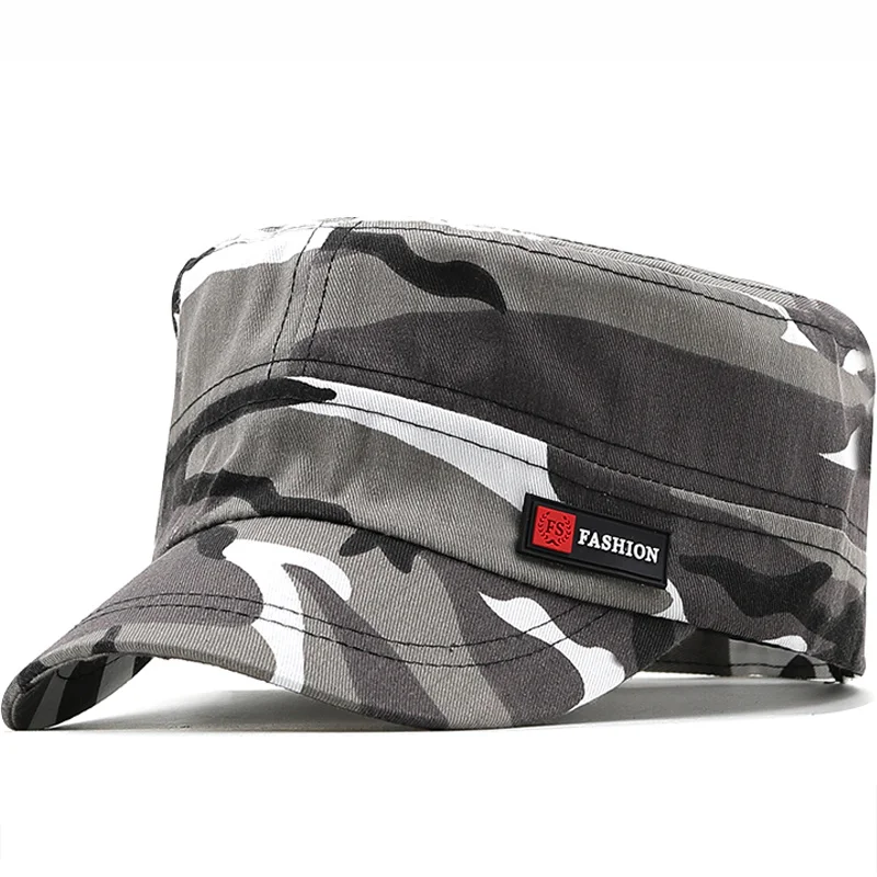 Summer Adjustable Military Caps Unisex Sports Outdoor Sunscreen Quick-Drying Casual Caps Women Men Camouflage Flat Hats
Summer Adjustable Military Caps Unisex Sports Outdoor Sunscreen Quick-Drying Casual Caps Women Men Camouflage Flat Hats