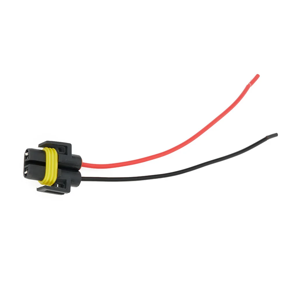 1 Set Headlight Harness Socket Headlight Replace Fittings H11 H8 Heavy Duty Nylon Plug 12V-24V 2Pcs Replacement
1 Set Headlight Harness Socket Headlight Replace Fittings H11 H8 Heavy Duty Nylon Plug 12V-24V 2Pcs Replacement