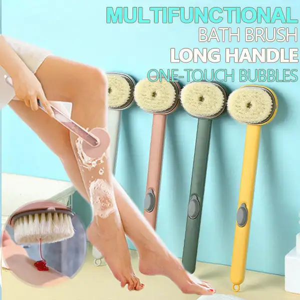 Long Handle Liquid Bath Brush Bathroom Body Brushes Back Body Bath Shower Sponge Exfoliating Scrub Massager Skin Cleaning Tools
Long Handle Liquid Bath Brush Bathroom Body Brushes Back Body Bath Shower Sponge Exfoliating Scrub Massager Skin Cleaning Tools