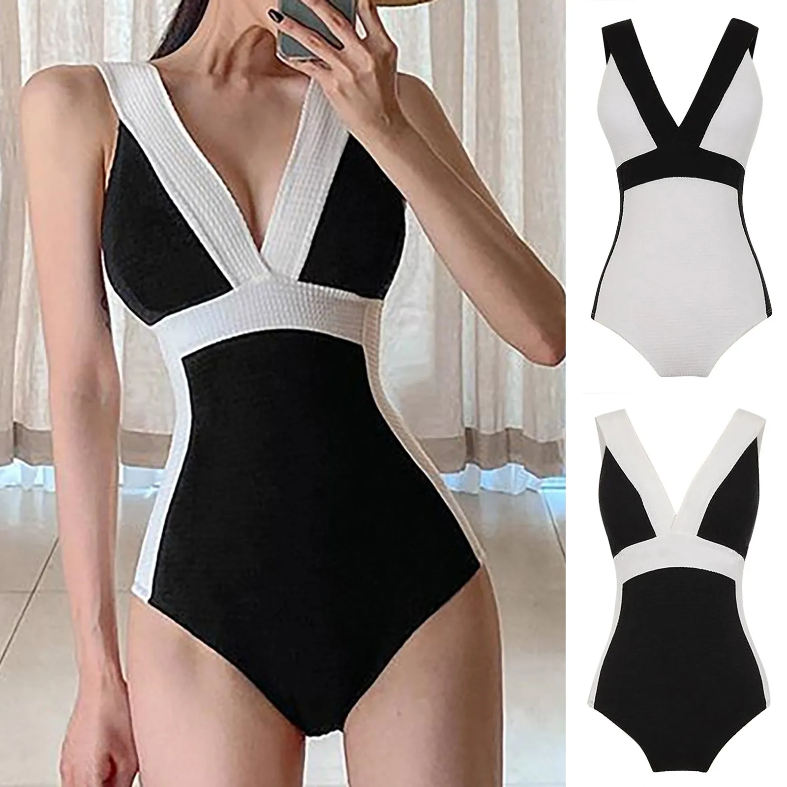 Women Fashion Solid Splice Swimsuit Sexy Bikini Swimwear Bathing Strap Piece Swimsuit Sets Women's Bikini Bottom
Women Fashion Solid Splice Swimsuit Sexy Bikini Swimwear Bathing Strap Piece Swimsuit Sets Women's Bikini Bottom