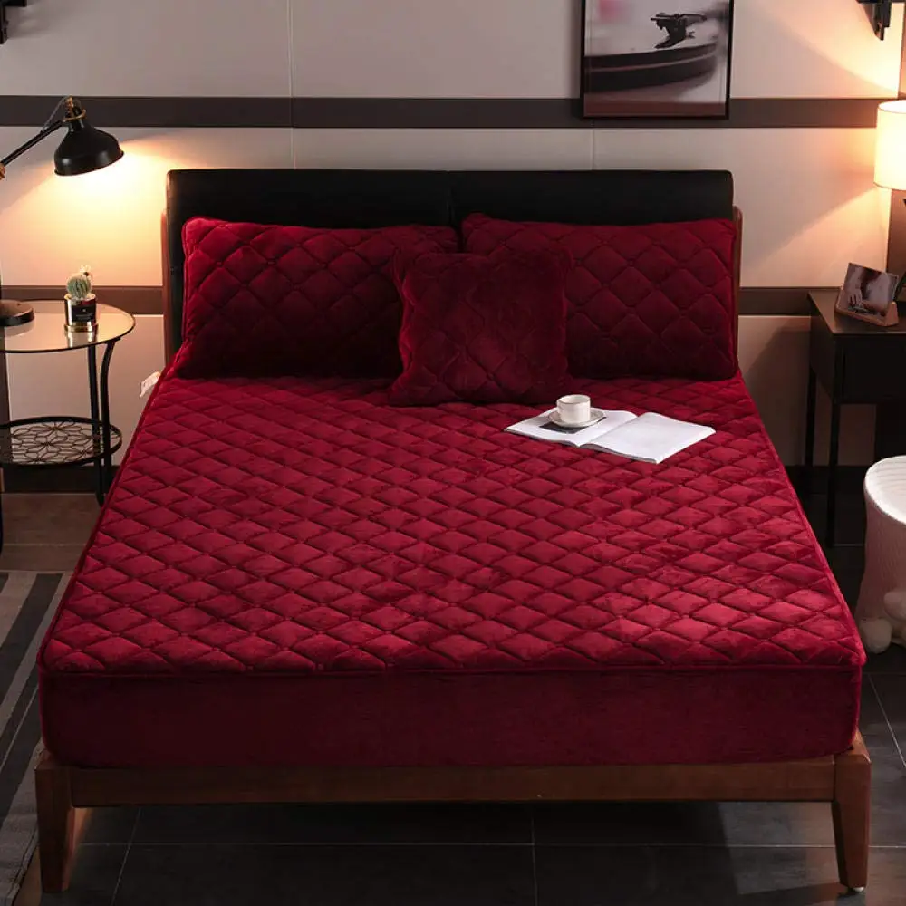 Waterproof Mattress Cover with Elastic Mattress Cover Sheet Cover with Elastic Band Soft Bedding Textile Non-Slip Mattress Cover
Waterproof Mattress Cover with Elastic Mattress Cover Sheet Cover with Elastic Band Soft Bedding Textile Non-Slip Mattress Cover
