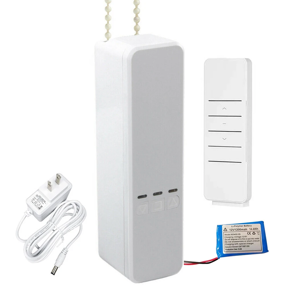 Tuya WiFi Smart Electric Curtain Motor Slide Shade Motor Remote Control Drapery System Home Assistant US Plug, with Battery
Tuya WiFi Smart Electric Curtain Motor Slide Shade Motor Remote Control Drapery System Home Assistant US Plug, with Battery