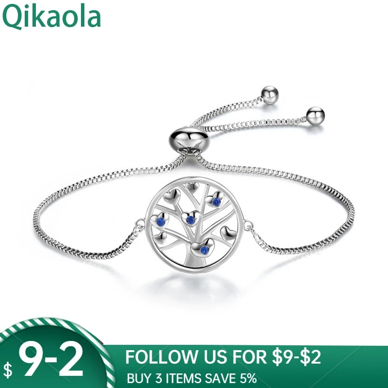 Qikaola 2022 New 100% Real 925 sterling silver Tree of Life Bracelet Simple Design For Women Making Party Birthday Gift CMB79
Qikaola 2022 New 100% Real 925 sterling silver Tree of Life Bracelet Simple Design For Women Making Party Birthday Gift CMB79
