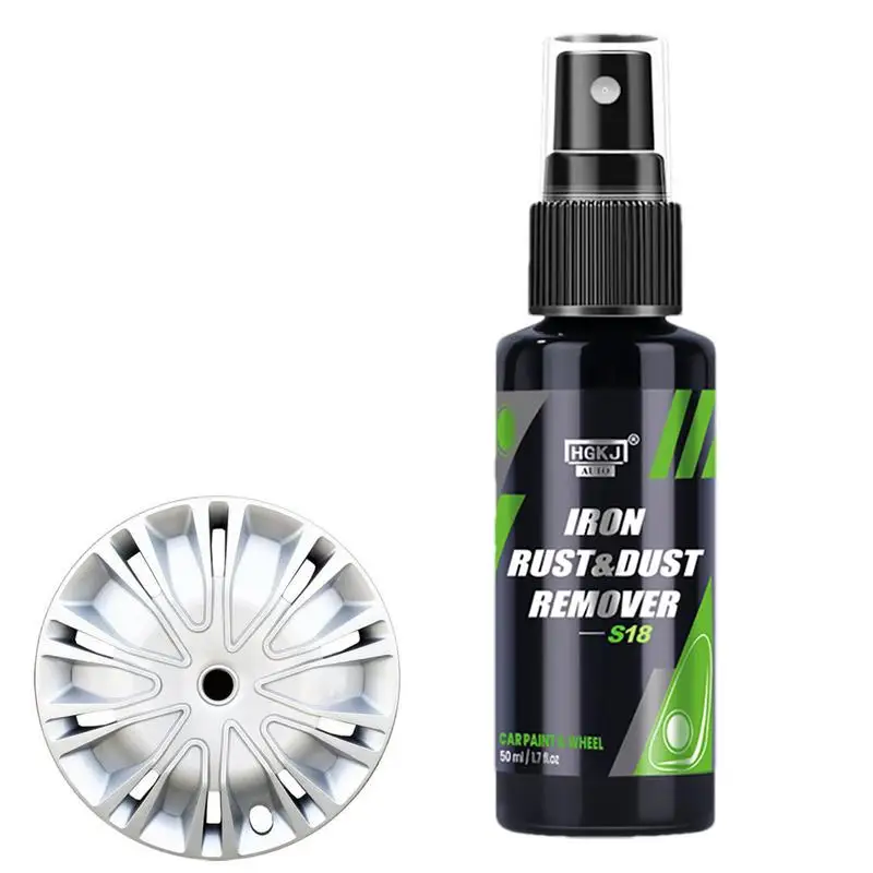 50/100ml Rust Remover Car Detailing Cleaning Spray Automotive Dust Rust Cleaner Car Vehicle Brake Rims Wheel Caring Maintainance
50/100ml Rust Remover Car Detailing Cleaning Spray Automotive Dust Rust Cleaner Car Vehicle Brake Rims Wheel Caring Maintainance
