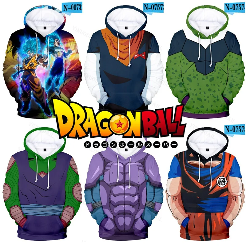 Super Saiyan Outerwear Coat Hitto ZENO Dragon Ball Z Sweatshirts Hoodies Vegeta Son Goku Oversized Hooded Thin Jacket
Super Saiyan Outerwear Coat Hitto ZENO Dragon Ball Z Sweatshirts Hoodies Vegeta Son Goku Oversized Hooded Thin Jacket