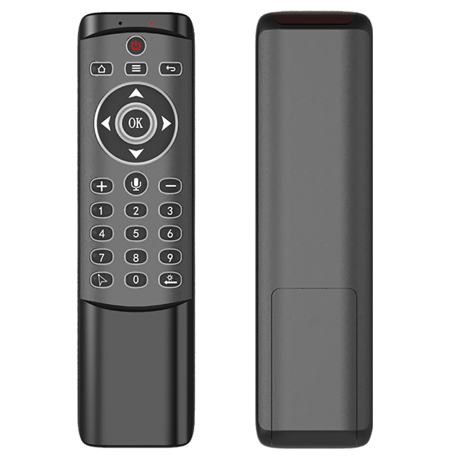 MT1 Voice Remote Control Google Air Mouse 2.4G with Gyroscope IR Learning LED Backlit For Android TV Box HK1 X96 H96 MAX Mini
MT1 Voice Remote Control Google Air Mouse 2.4G with Gyroscope IR Learning LED Backlit For Android TV Box HK1 X96 H96 MAX Mini