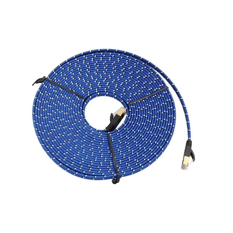 Cat7 Ethernet Cable, Braided CAT7 High Speed Professional Metal Shell Crystal Head STP Wires CAT7 RJ45 Ethernet Cable
Cat7 Ethernet Cable, Braided CAT7 High Speed Professional Metal Shell Crystal Head STP Wires CAT7 RJ45 Ethernet Cable
