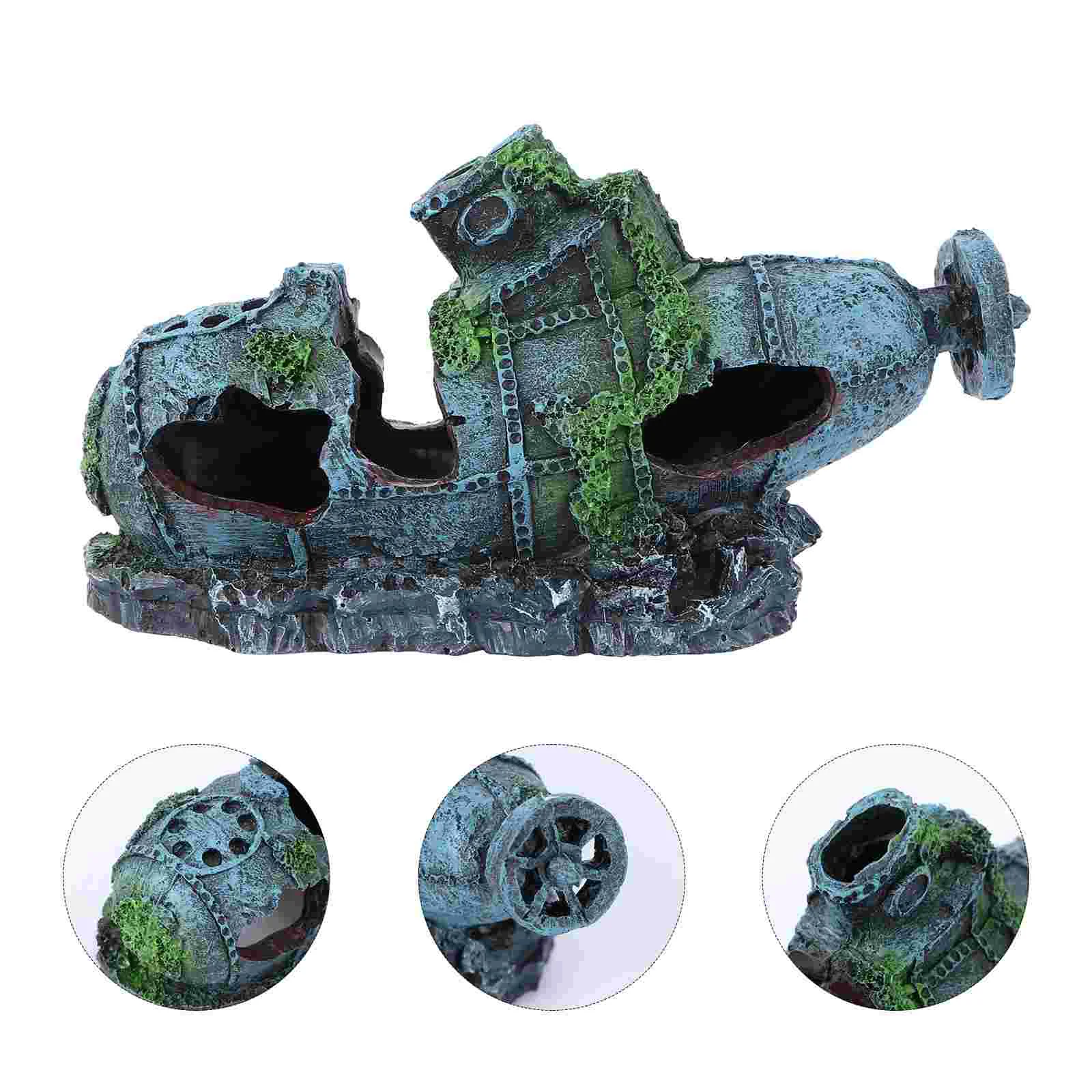 Aquarium Shipwreck Decoration Animal Decor Crafts Betta Fish Cave Decore Aquarium Resin Fish Tank Ornaments
Aquarium Shipwreck Decoration Animal Decor Crafts Betta Fish Cave Decore Aquarium Resin Fish Tank Ornaments