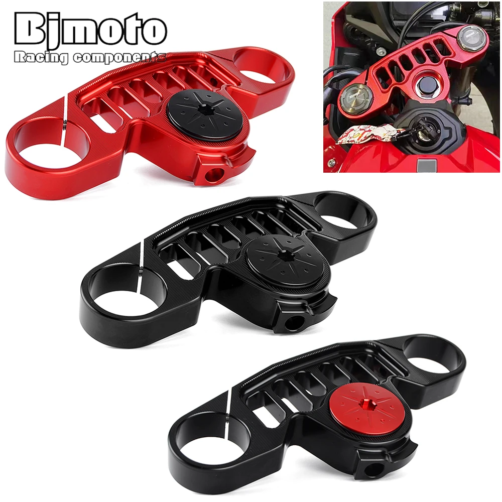 Motorcycle Top Triple Clamp CNC Aluminum Upper Fork Holder Panel For Honda CBR650R CB650R CB CBR 650R 2018- 2022
Motorcycle Top Triple Clamp CNC Aluminum Upper Fork Holder Panel For Honda CBR650R CB650R CB CBR 650R 2018- 2022