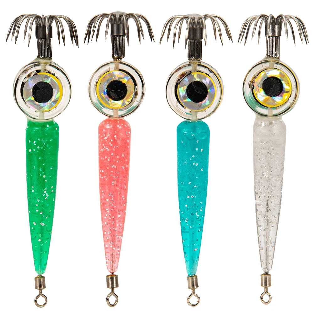 FIshing Lures Light LED Deep Sea Glowing Luminous Cuttlefish Squid Jig Hook Tackle Tool For Sea Fishing Feeder Fishing Accessory
FIshing Lures Light LED Deep Sea Glowing Luminous Cuttlefish Squid Jig Hook Tackle Tool For Sea Fishing Feeder Fishing Accessory