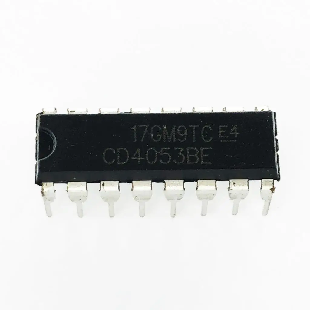 10 шт. CD4053 CD4053BE HEF4053 cd4053be 4053 DIP-16 
10 шт. CD4053 CD4053BE HEF4053 cd4053be 4053 DIP-16