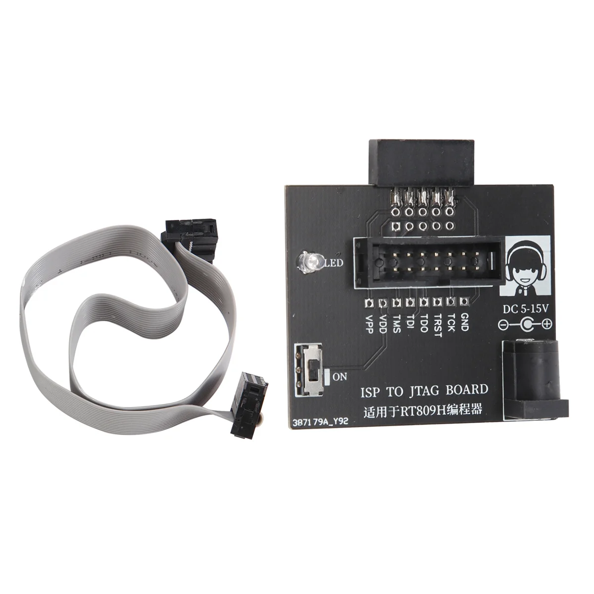 Плата ISP к JTAG для программатора RT809H, микросхема для быстрого чтения инвертора, кондиционера, постоянного тока TMS320F28035, 5-15 в
Плата ISP к JTAG для программатора RT809H, микросхема для быстрого чтения инвертора, кондиционера, постоянного тока TMS320F28035, 5-15 в