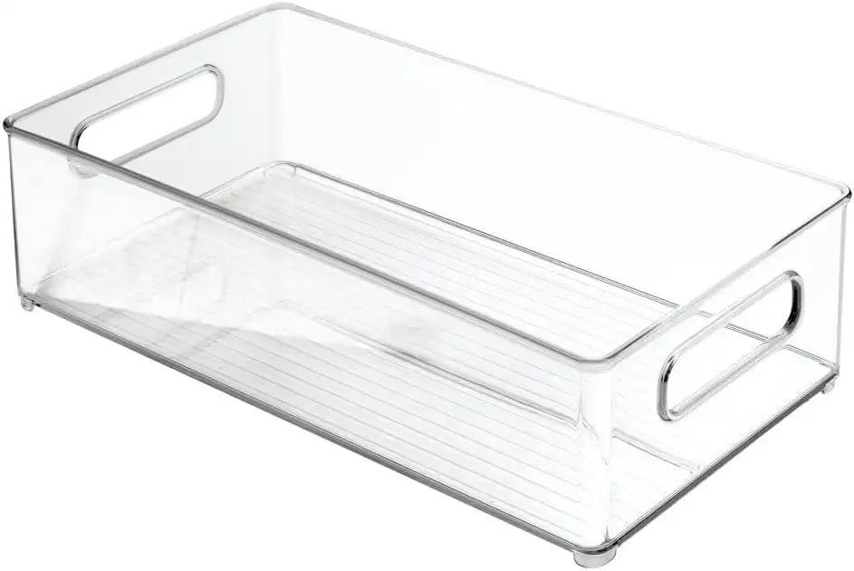 Plastic Stackable Cabinet Organizer Bin with Handles, Clear, 14.6 Espresso machinne accesories Coffee bellows V coffee set Coffe
Plastic Stackable Cabinet Organizer Bin with Handles, Clear, 14.6 Espresso machinne accesories Coffee bellows V coffee set Coffe