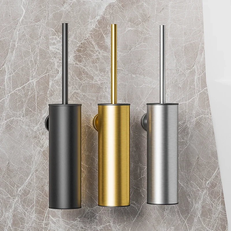 Toilet Toilet Brush Punch-Free Wall-Mounted 304 Stainless Steel Light Luxury Toilet Cleaning Brush Household Floor
Toilet Toilet Brush Punch-Free Wall-Mounted 304 Stainless Steel Light Luxury Toilet Cleaning Brush Household Floor