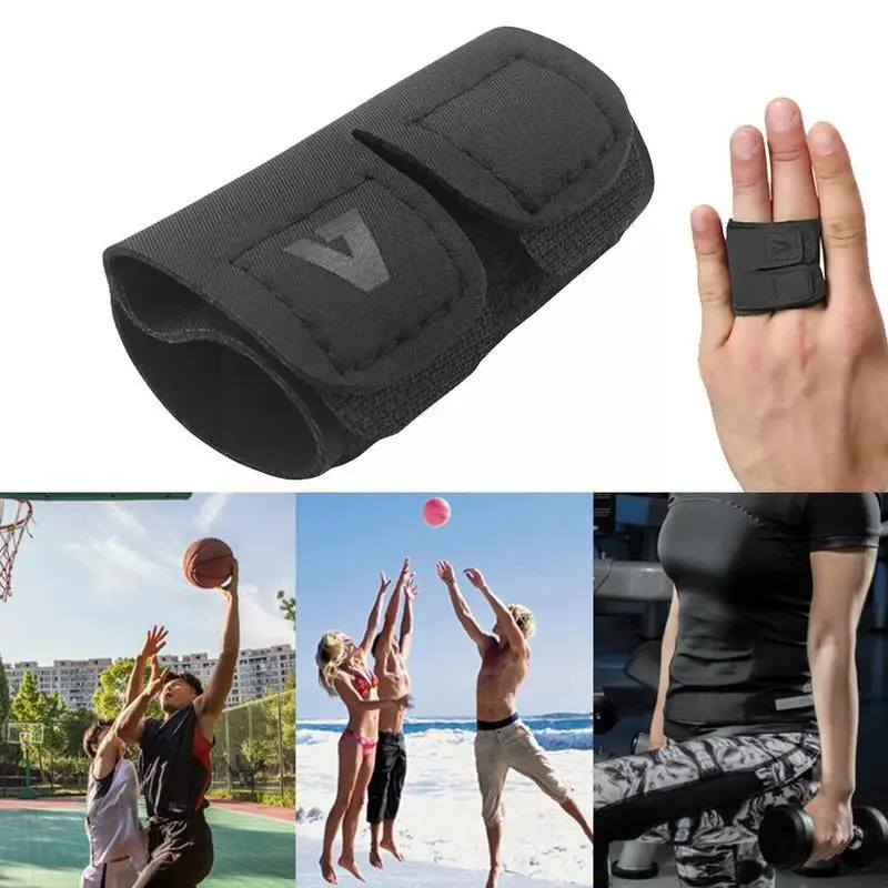 

1PCS Sports Volleyball Basketball Finger Support Protector Guard Relief Sport Bandage Protective Pain Finger Gear B9C5