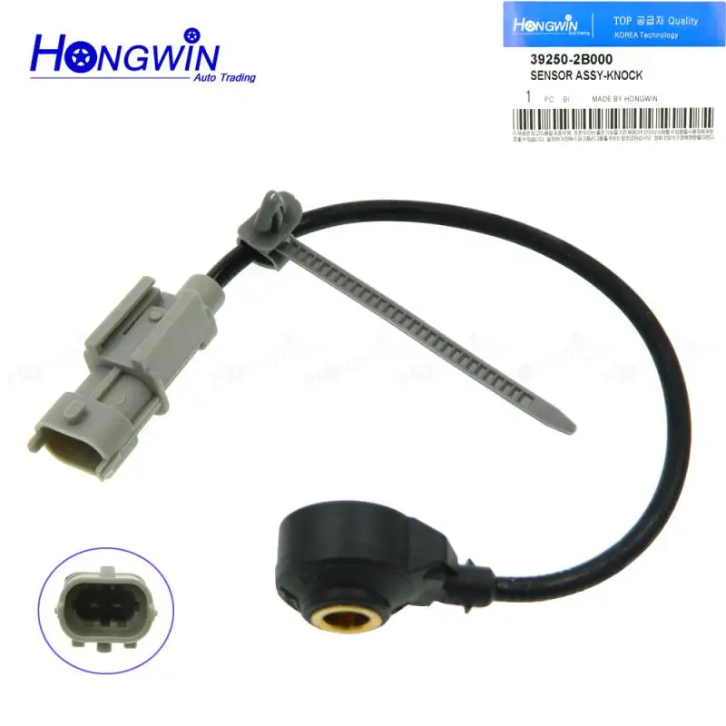 39250-2B000 Ignition Knock Sensor Fits Hhyundai Accent Veloster i20 i30 ix20 1.4L 1.6L For Kia Rio Soul Rondo Tucson 392502B000
39250-2B000 Ignition Knock Sensor Fits Hhyundai Accent Veloster i20 i30 ix20 1.4L 1.6L For Kia Rio Soul Rondo Tucson 392502B000