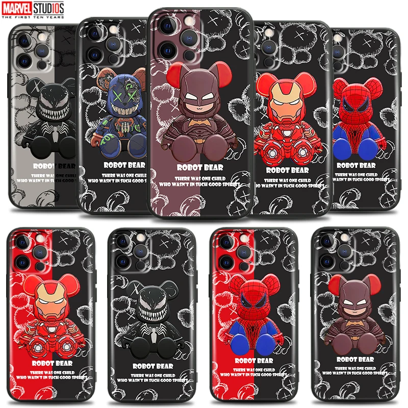 Marvel Venom Spiderman Cute Bear For Apple iPhone 13 12 11 Pro 12 13 Mini X XR XS Max SE 6 6S 7 8 Plus Phone Case Coque TPU
Marvel Venom Spiderman Cute Bear For Apple iPhone 13 12 11 Pro 12 13 Mini X XR XS Max SE 6 6S 7 8 Plus Phone Case Coque TPU