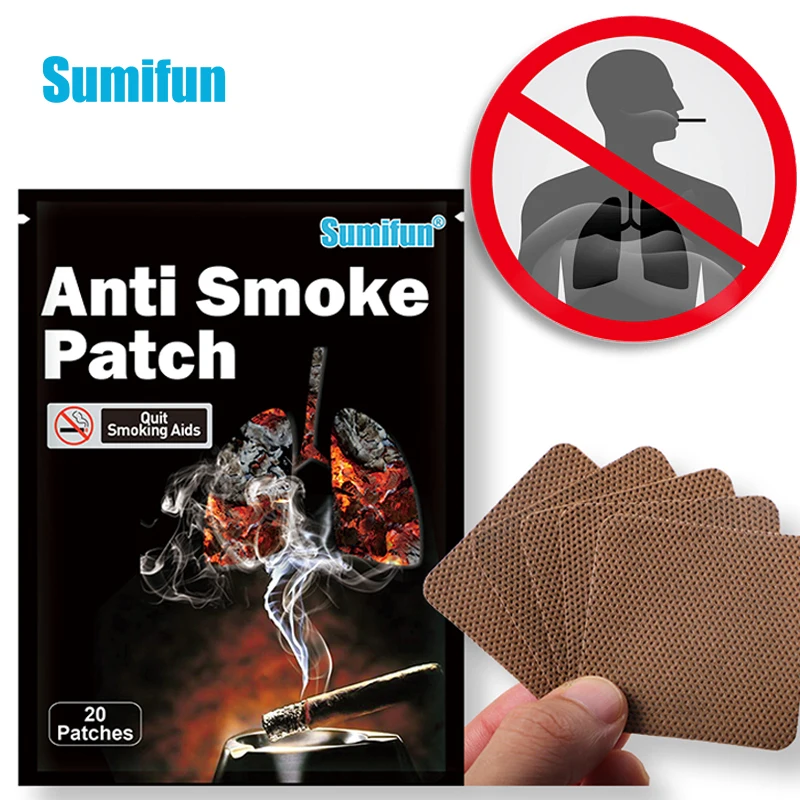 Sumifun 20pcs Nicotine Patch Natural Ingredient Anti Smoke Patch for Smoking Cessation Quit Stop Give Up Smoking Health Care
Sumifun 20pcs Nicotine Patch Natural Ingredient Anti Smoke Patch for Smoking Cessation Quit Stop Give Up Smoking Health Care