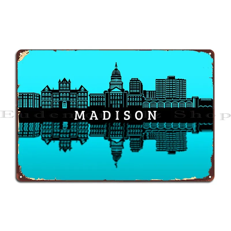 Металлическая табличка Madison, индивидуальный настенный постер на заказ
Металлическая табличка Madison, индивидуальный настенный постер на заказ