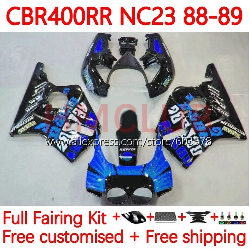 CBR400RR For HONDA NC23 CBR 400RR 400 RR CBR400 CC 1988 1989 1990 1991 1992 1993 88 89 90 91 92 93 Fairing 130No.135 blue stock
CBR400RR For HONDA NC23 CBR 400RR 400 RR CBR400 CC 1988 1989 1990 1991 1992 1993 88 89 90 91 92 93 Fairing 130No.135 blue stock