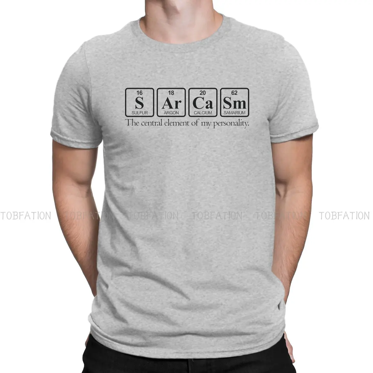 Оригинальная Мужская модная футболка Sarcasm Essential футболка с круглым воротником Science Fabric
Оригинальная Мужская модная футболка Sarcasm Essential футболка с круглым воротником Science Fabric