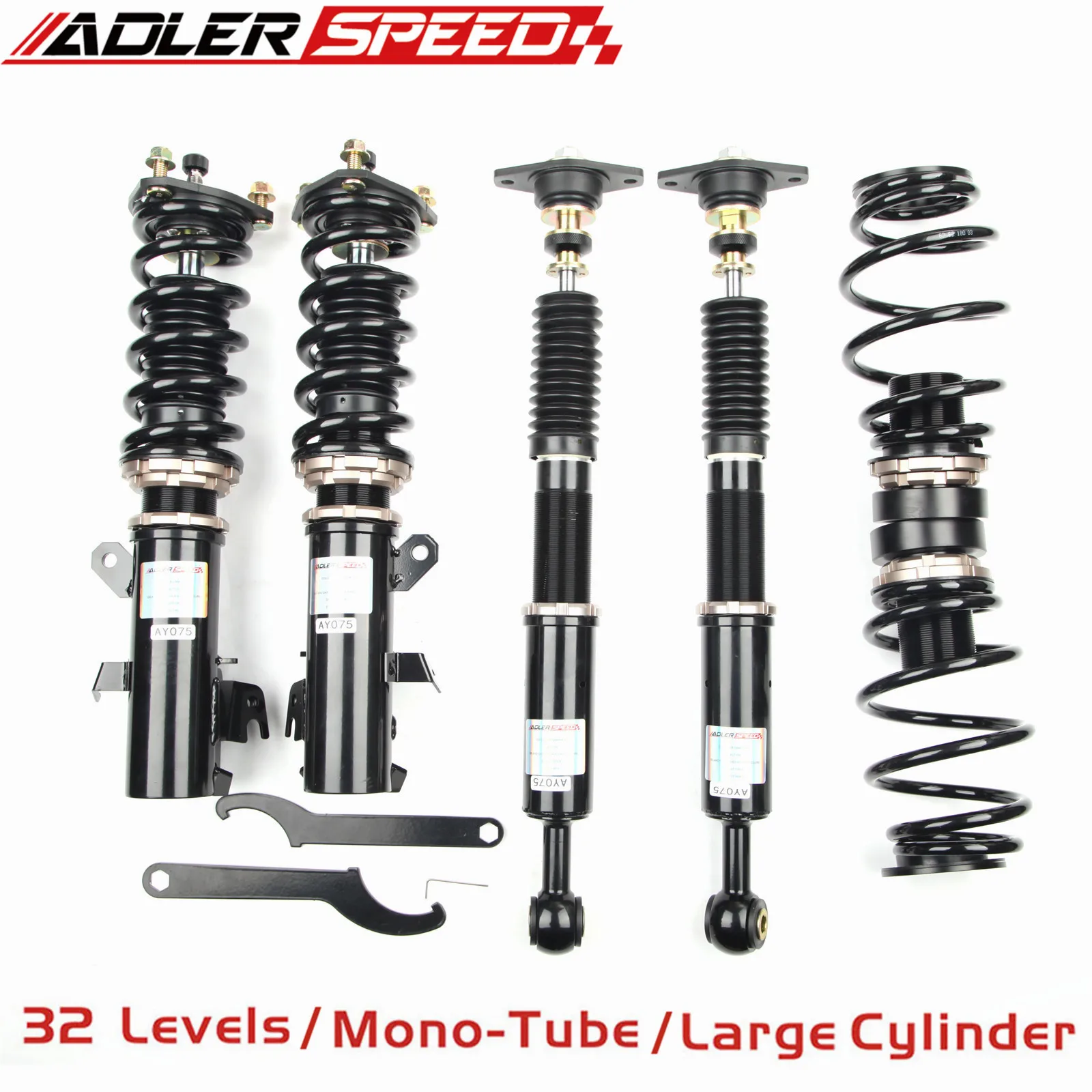 

ADLERSPEED 32 Levels Coilovers Suspension Kits For Ford Fiesta 11-18 / Mazda 2 11-14