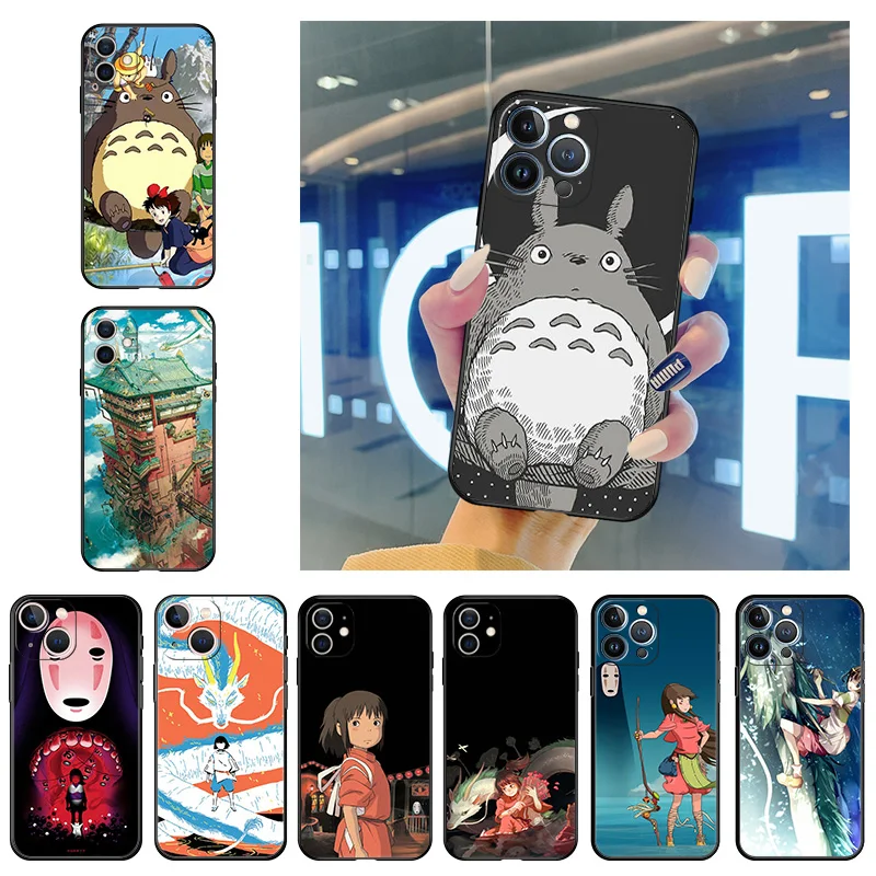 Phone Case for iphone 14 7 8 Plus 11 12 13 Pro XS Max 14Plus Mini XR SE X Spirited Away Anime Soft Black Silicone Cover Fundas
Phone Case for iphone 14 7 8 Plus 11 12 13 Pro XS Max 14Plus Mini XR SE X Spirited Away Anime Soft Black Silicone Cover Fundas