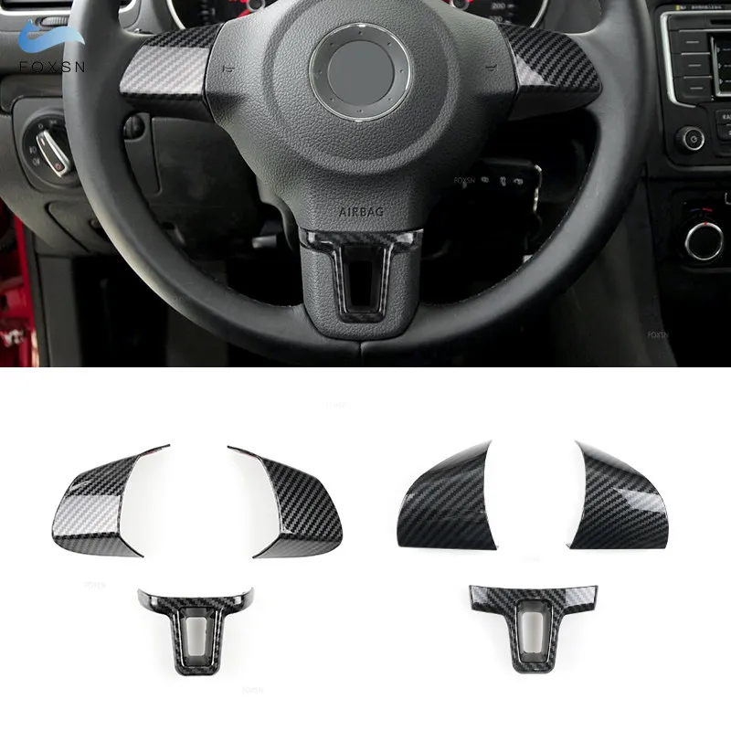 For VW Golf 6 MK6 Passat B7 Jetta Bora Polo Tiguan Caddy Touran Eos ABS Carbon Fiber Style Steering Wheel Cover Protective Trim
For VW Golf 6 MK6 Passat B7 Jetta Bora Polo Tiguan Caddy Touran Eos ABS Carbon Fiber Style Steering Wheel Cover Protective Trim