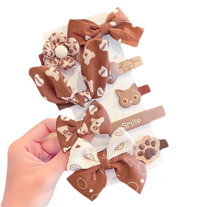 Cartoon Flower Bangs Snap Clips Knotted Bow Hair Grips Baby Bear Hair Side Clips Ponytail Decor Kids Hair Barrettes DXAA
Cartoon Flower Bangs Snap Clips Knotted Bow Hair Grips Baby Bear Hair Side Clips Ponytail Decor Kids Hair Barrettes DXAA